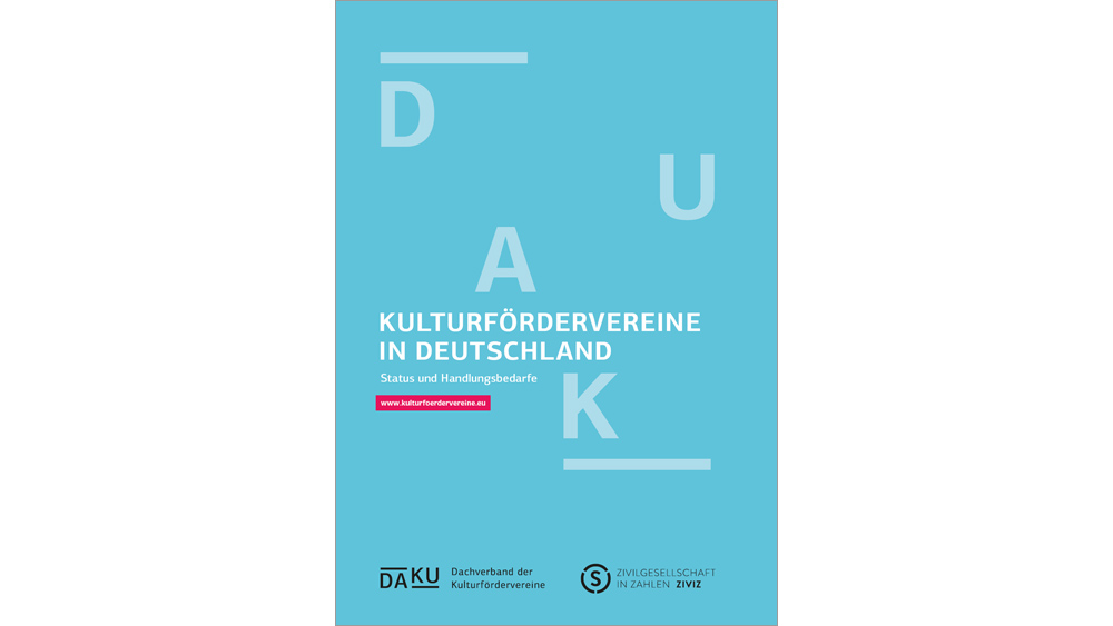 Kulturfördervereine in Deutschland (Cover)