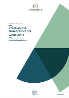 Bildungsengagement der Wirtschaft (Cover des Discussion Papers)