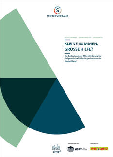 Kleine Summen, große Hilfe? (Cover der Studie)
