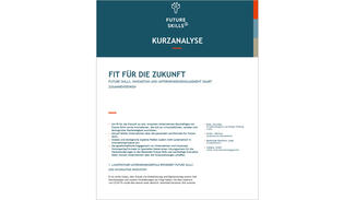 Future Skills durch Engagement: Kurzanalyse (Cover)