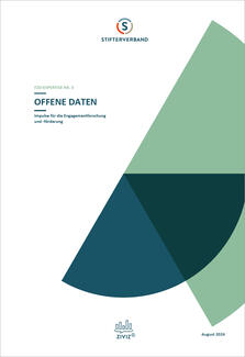 Expertisenpapier "Offene Daten" (Cover)