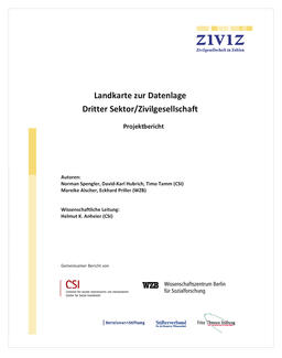 Landkarte zur Datenlage (Cover)