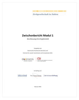 Modul 1 - Kurzfassung es Zwischenberichts (Cover)